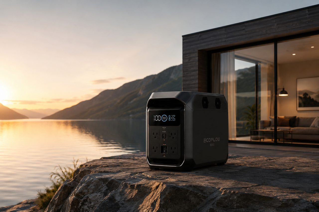 A Jackery portable power station